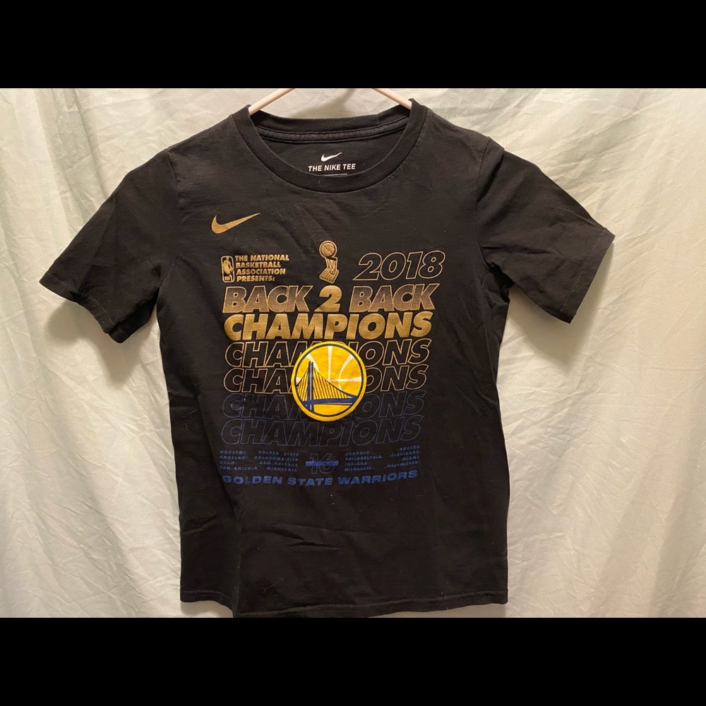 2018 Nike golden state warriors kids shirt